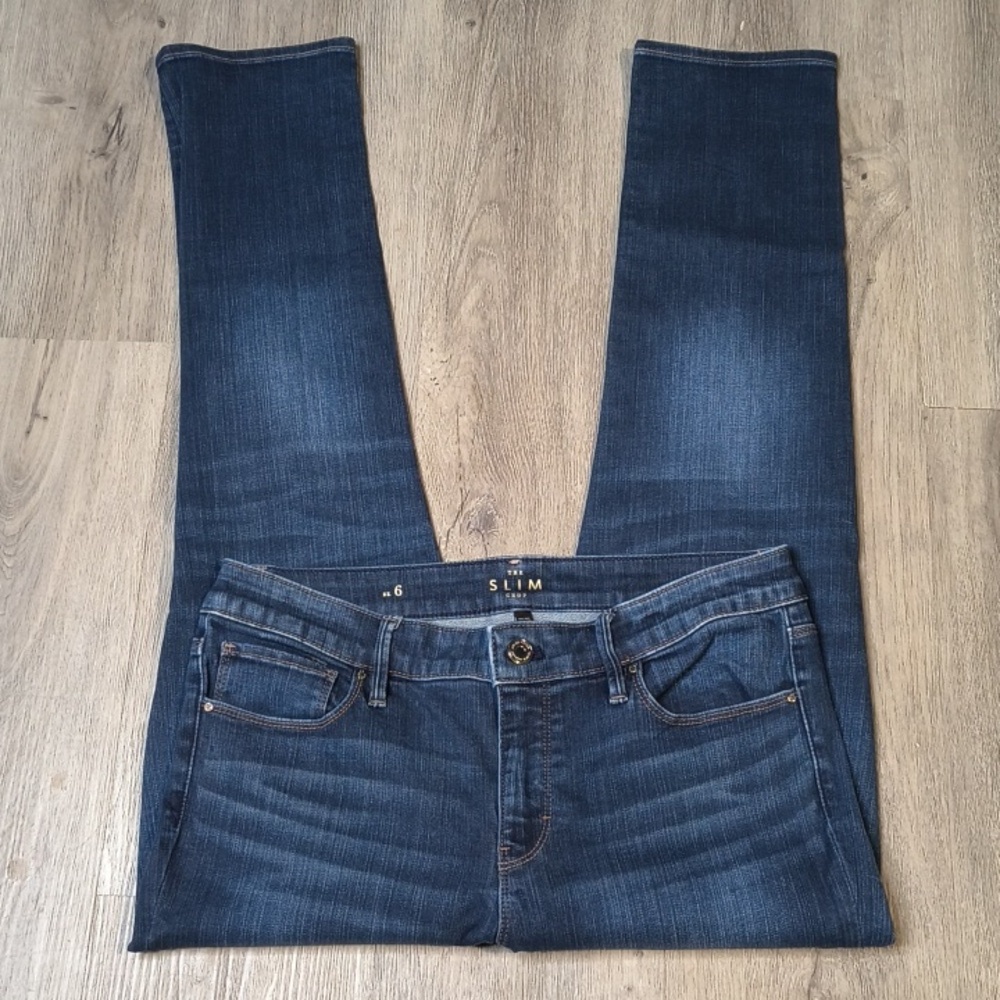 sac749 🧵White House Black Market The Slim Crop Leg Size 6 w/ 27.5" Inseam